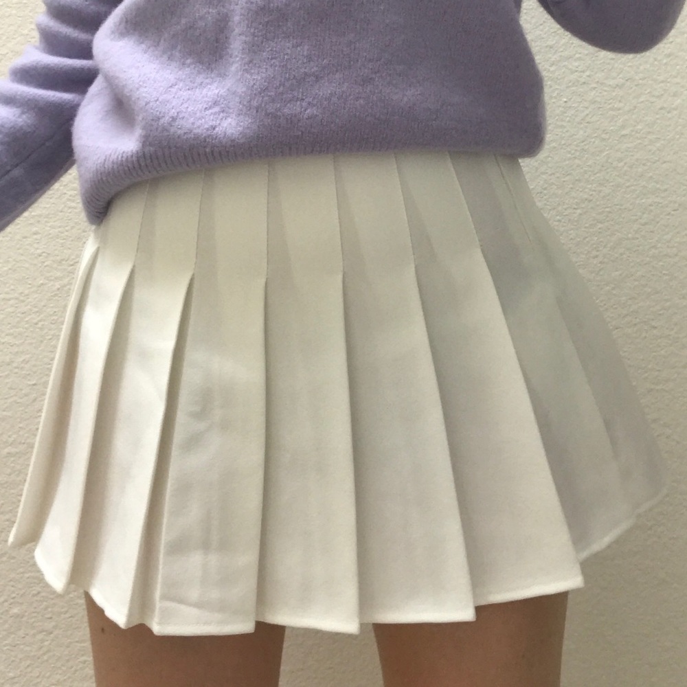 White Tennis Skirt